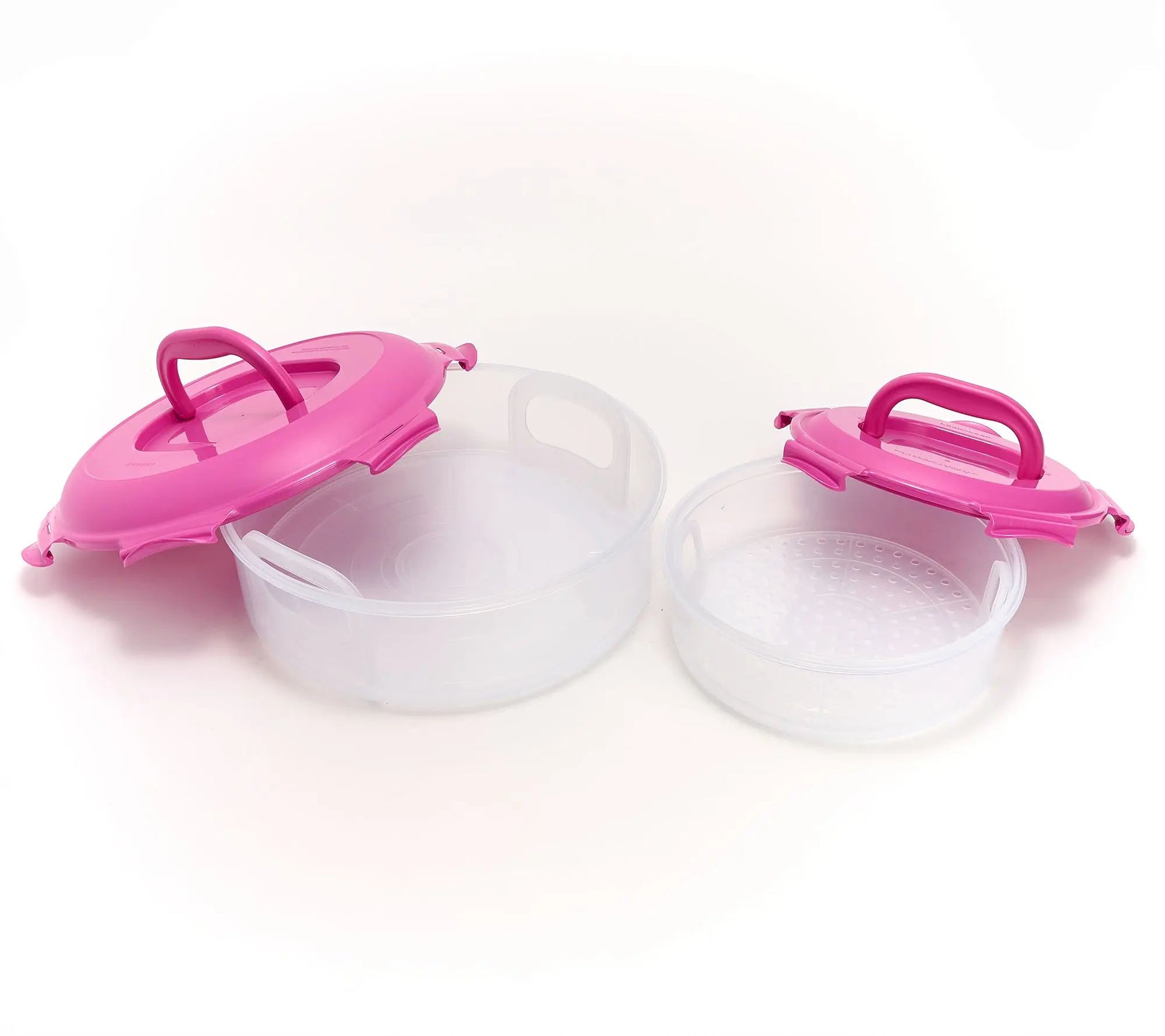 2-Piece Small & Large Nestable Pie Carriers