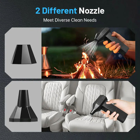 Portable Mini Turbo Fan | High-Speed Handheld Rechargeable Air Duster