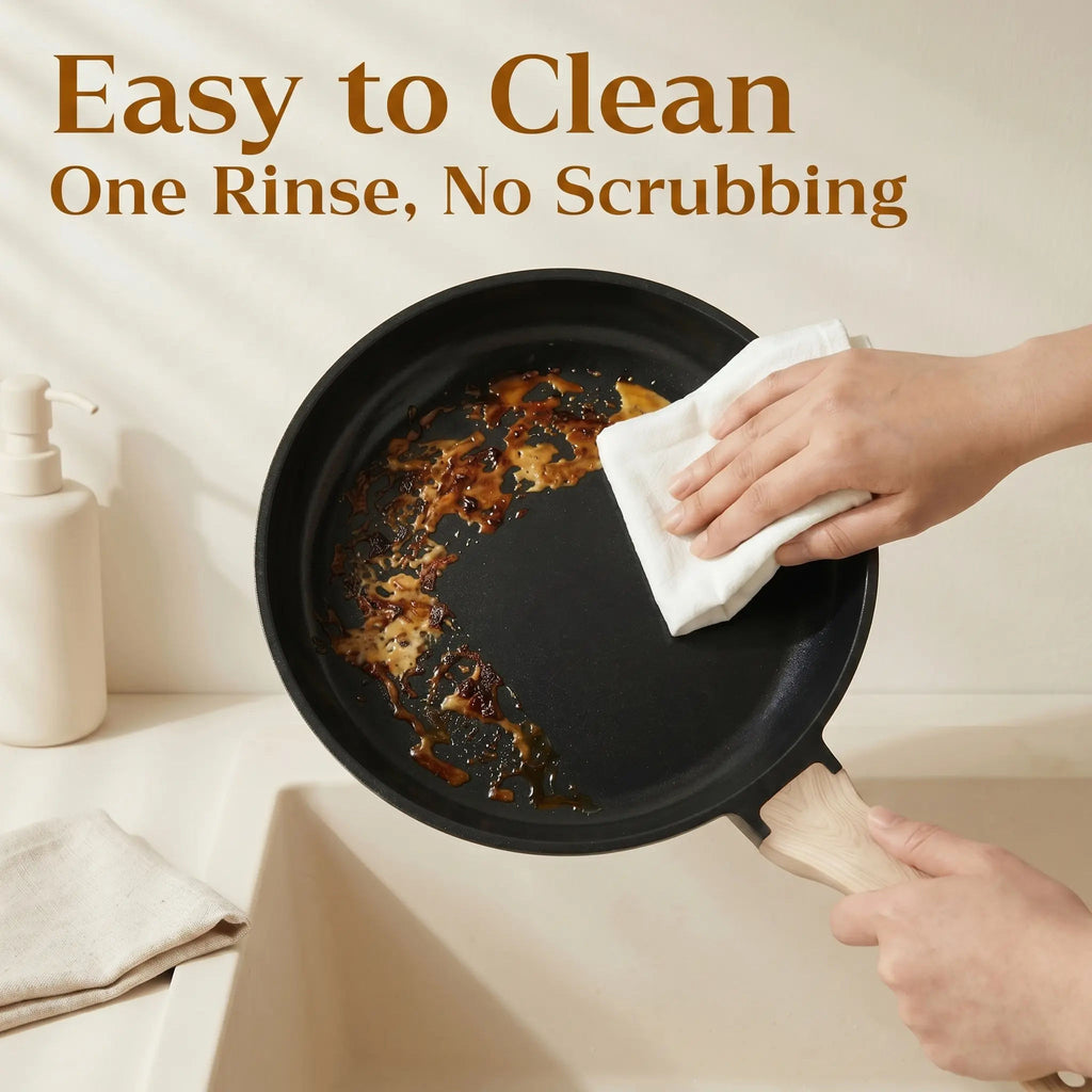 16-Piece Non-Toxic PFAS-Free Ceramic Cookware Set