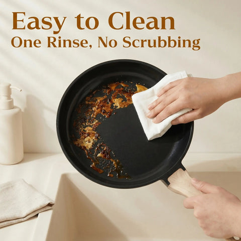 16-Piece Non-Toxic PFAS-Free Ceramic Cookware Set