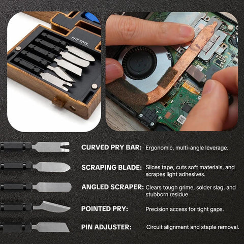 55-in-1 Magnetic Screwdriver Set | Precision Tools for Home Repair, Electronics Disassembly, Furniture Installation