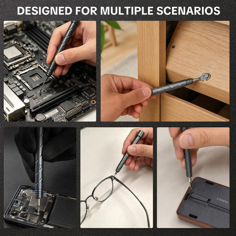 55-in-1 Magnetic Screwdriver Set | Precision Tools for Home Repair, Electronics Disassembly, Furniture Installation