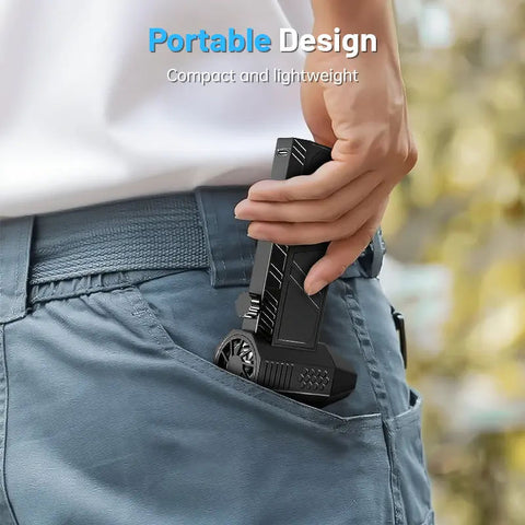 Portable Mini Turbo Fan | High-Speed Handheld Rechargeable Air Duster