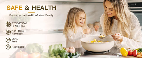 20-Piece Non-Stick Pots and Pans Set with Detachable Handle, Oven Safe, Stackable