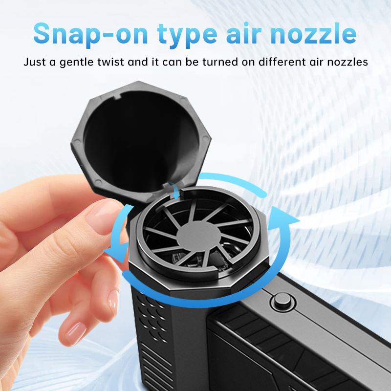 Portable Mini Turbo Fan | High-Speed Handheld Rechargeable Air Duster