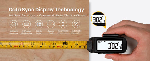 16 Ft Digital Tape Measure | 2.4