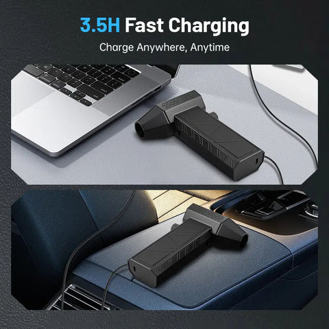 Portable Mini Turbo Fan | High-Speed Handheld Rechargeable Air Duster