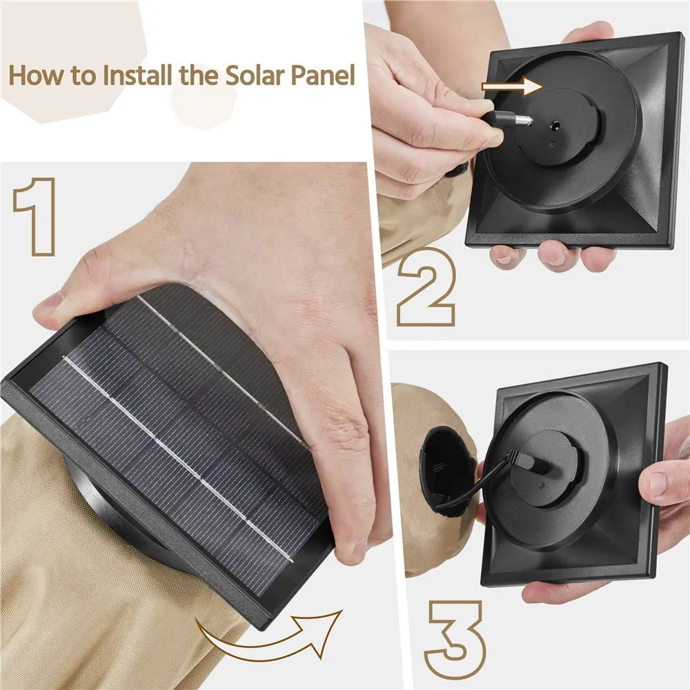 Massive 12-Mode Color-Changing Solar Patio Umbrella with Base Stand
