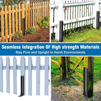 Reinforced Fence Post Repair Kit with Additional Screws and Tools
