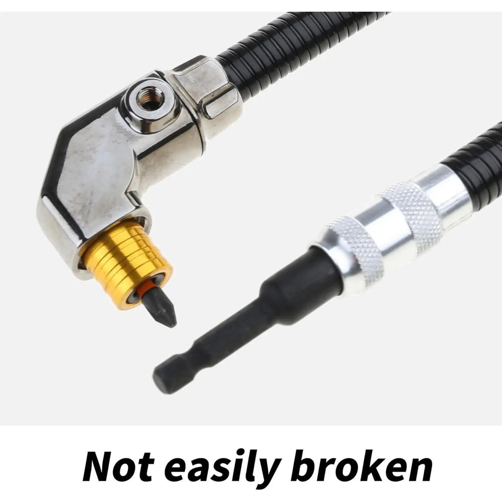 90-Degree Right Angle Drill Attachment for Confined Spaces