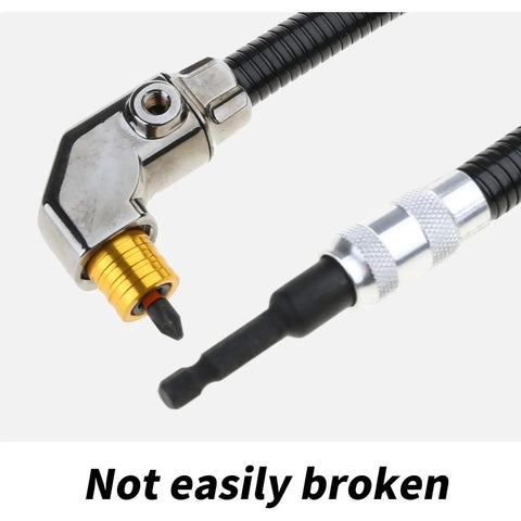90-Degree Right Angle Drill Attachment for Confined Spaces